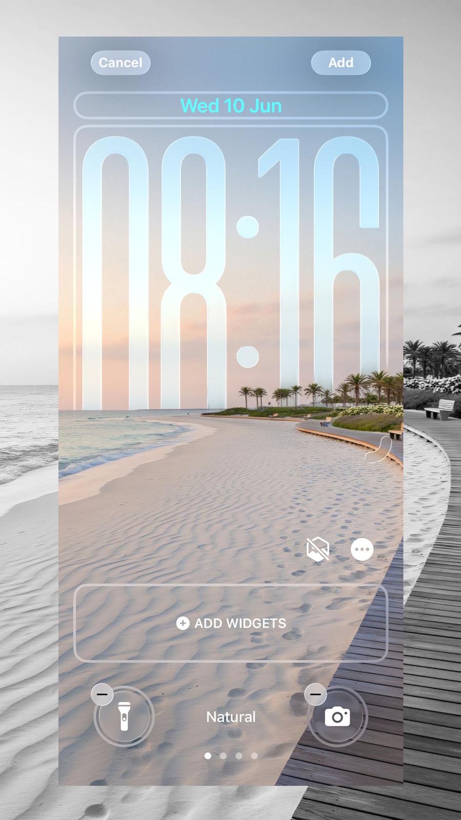 Beach wallpaper  Pack - 6