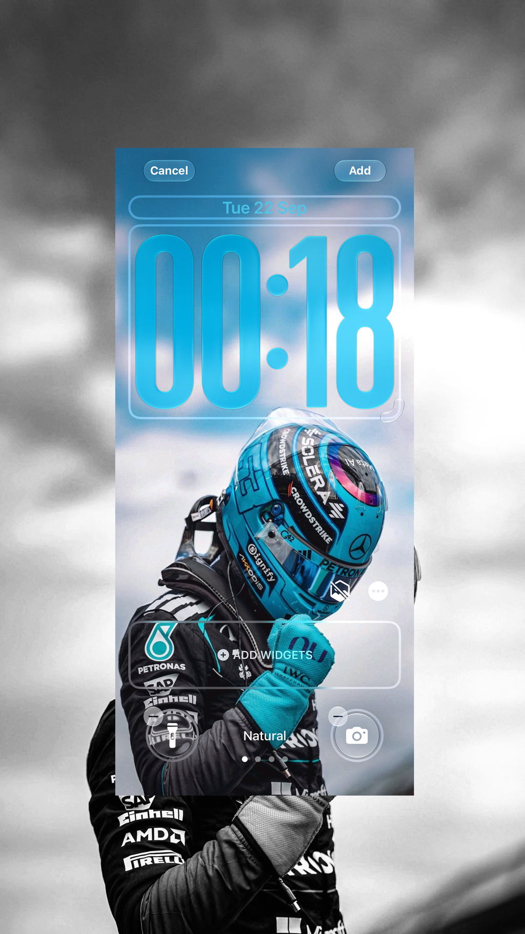 George Russell wallpaper pack - 6