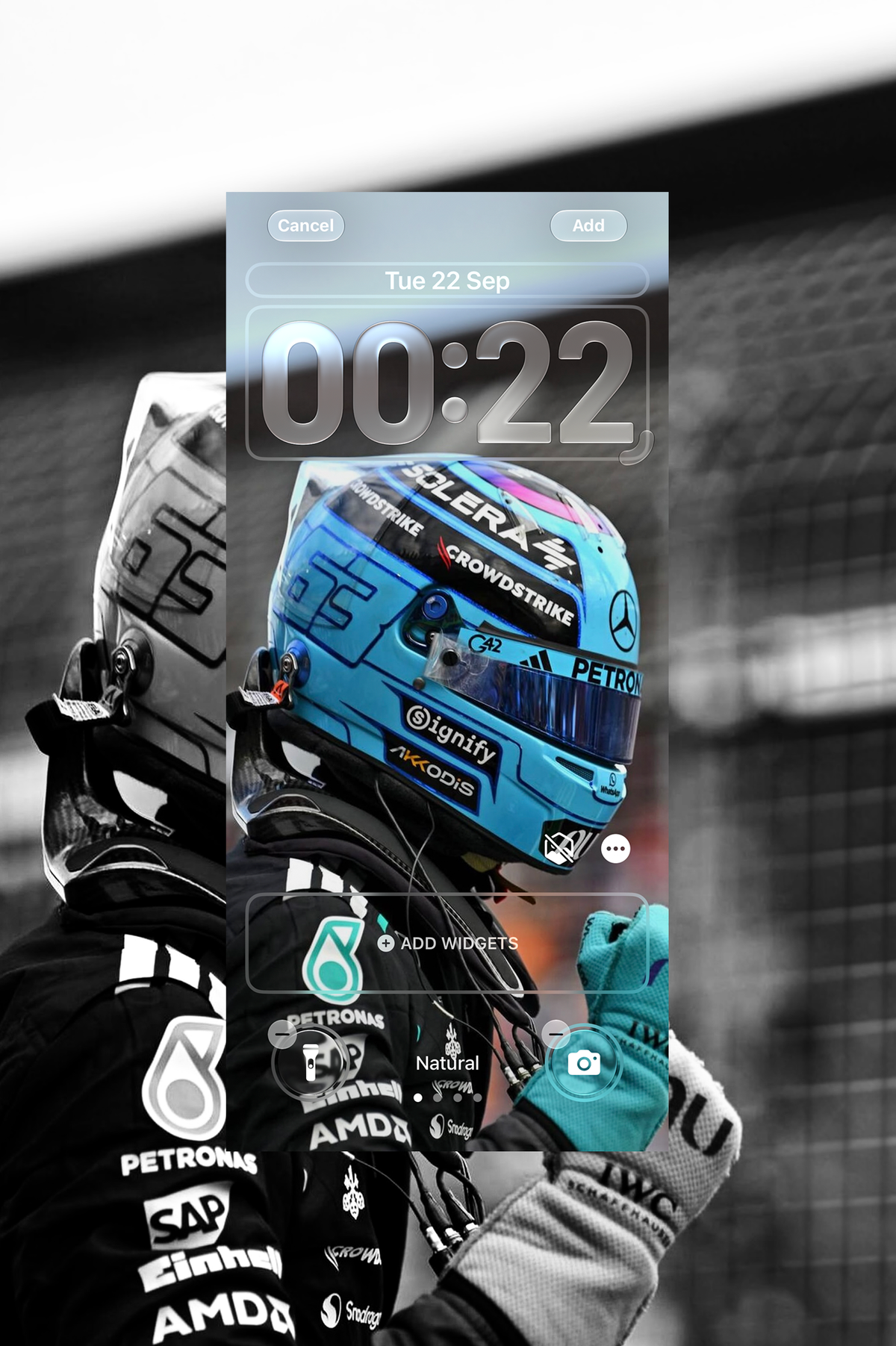 George Russell wallpaper pack - 6